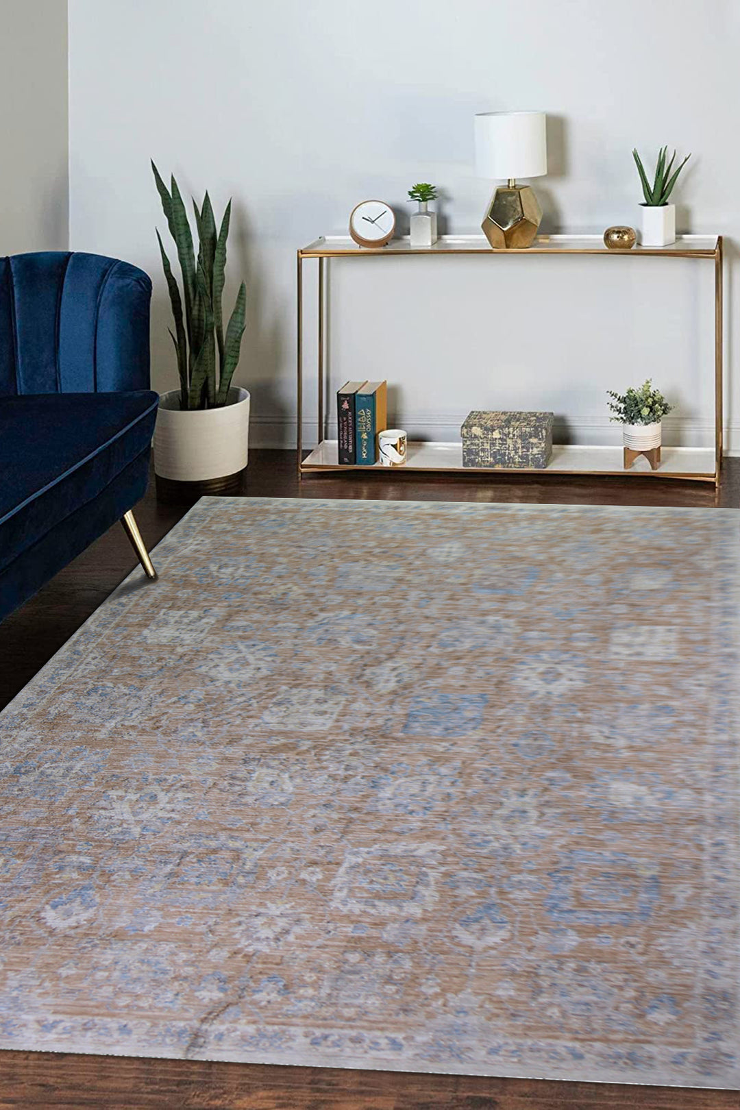 Turkish Modern <strong>Festival</strong> Plus Rug - Brown