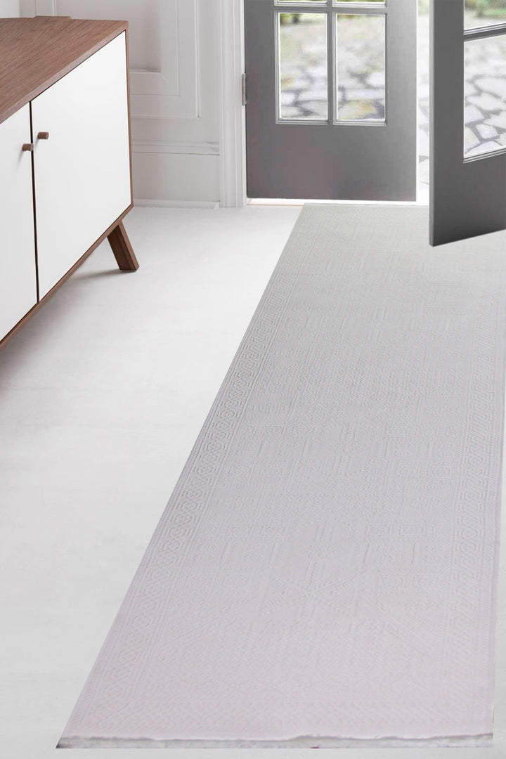Turkish Modern Festival Acrylic Rug - 2.6 x 9.8 FT - Luxurious Woven Masterpiece 50% Off!