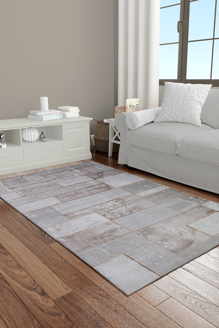 Turkish Modern Expression Rug - 4.1 x 5.6 FT - Superior Comfort, Modern Style Accent Rugs