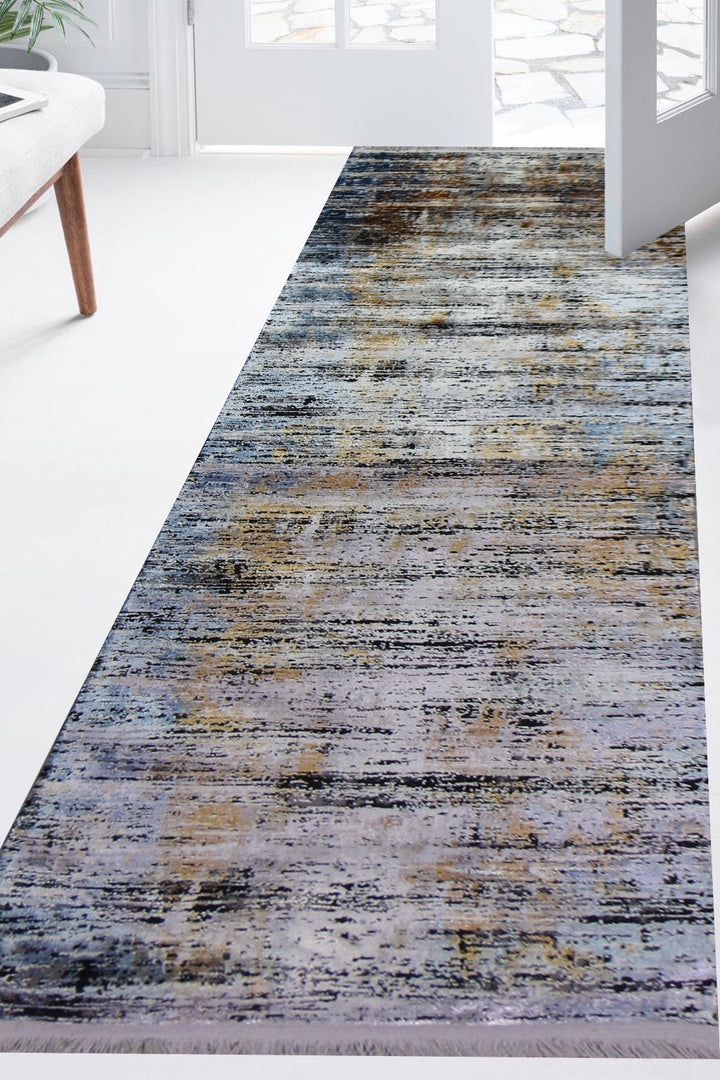 Turkish Modern Alpine Rug - 2.6 x 7.5 FT - Superior Comfort, Modern Style Accent Rugs