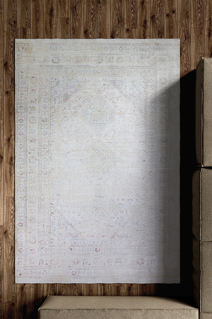 Premium Quality Turkish Antia Rug - 4.9 x 7.1 FT - Resilient Construction for Long-Lasting Use