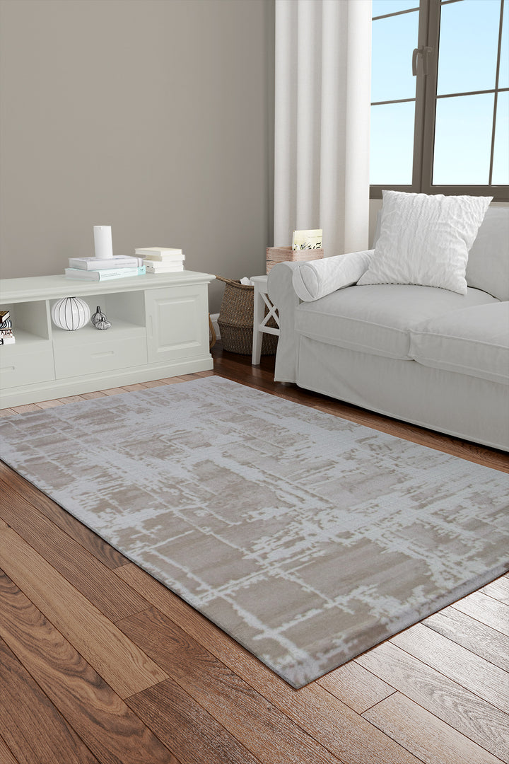 Turkish Modern Expression Rug - 4.1 x 5.6 FT - Superior Comfort, Modern Style Accent Rugs