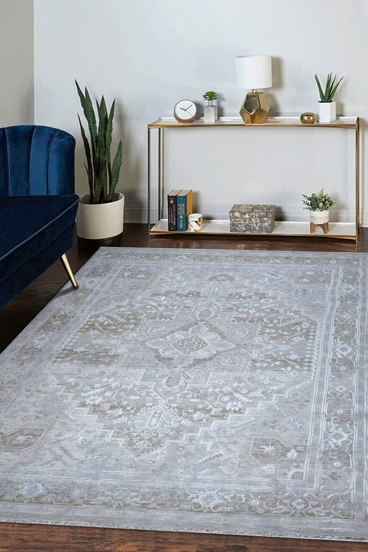 Turkish Modern <strong>Festival</strong> Plus Rug - Cream
