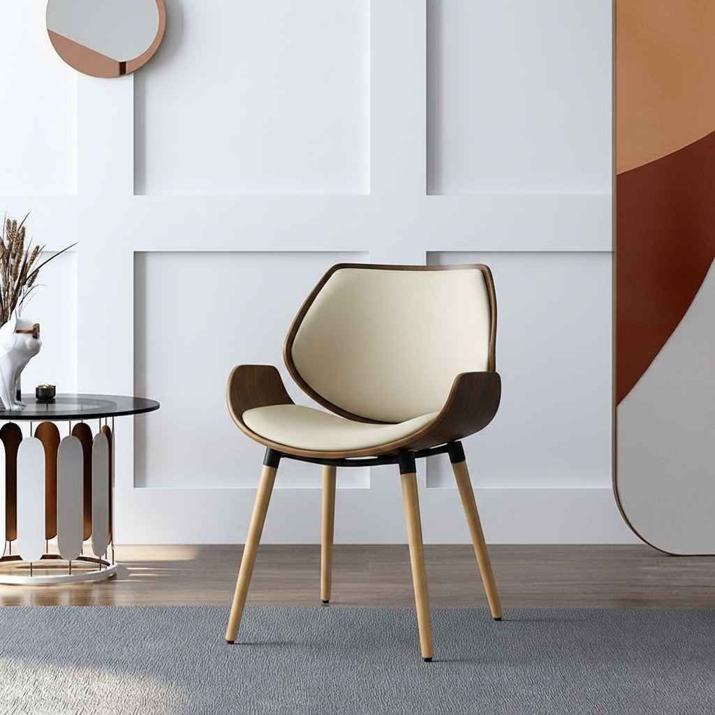 Office Visiting Chair Wooden Frames