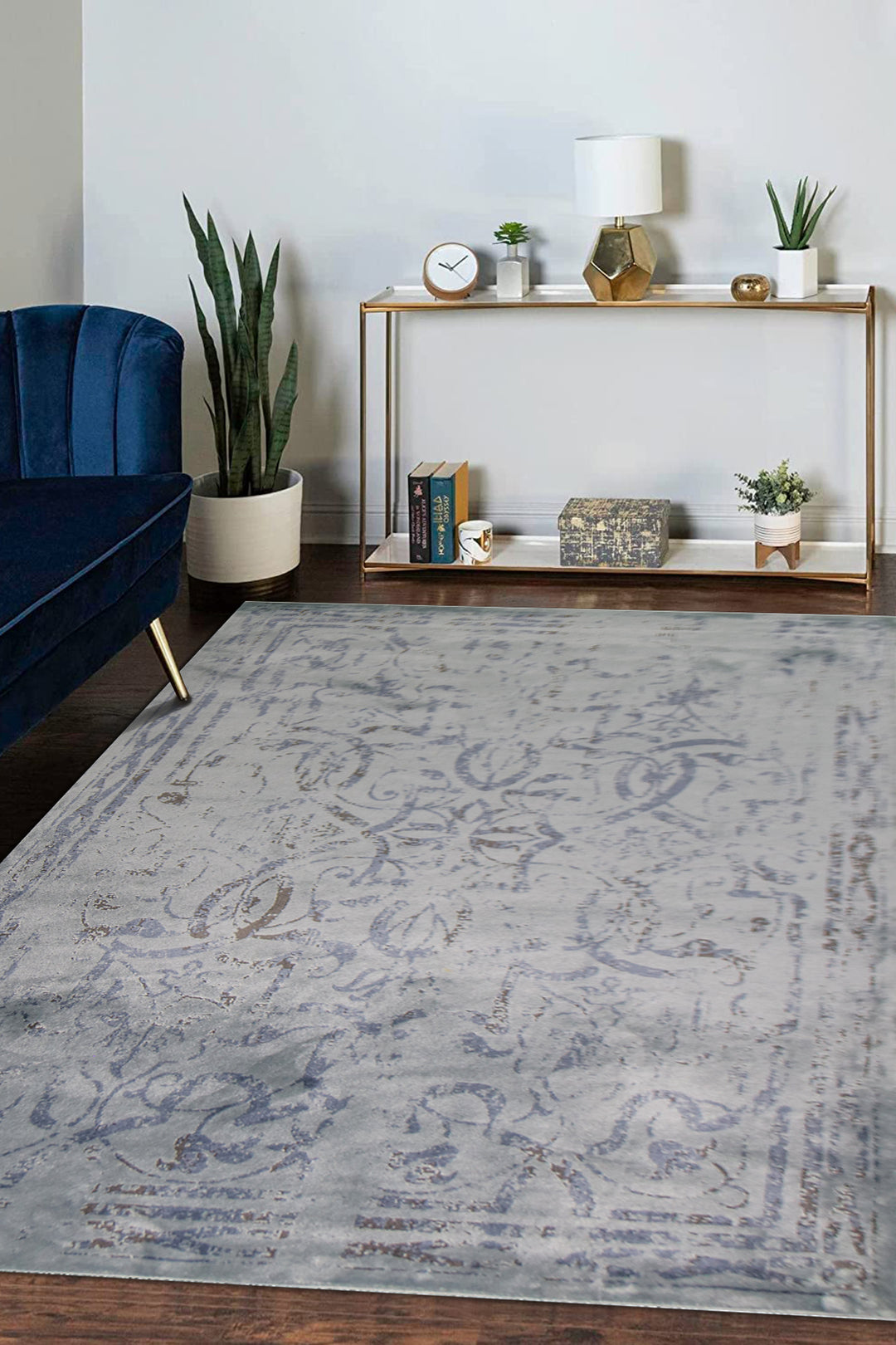 Turkish Modern <strong>Festival</strong> Plus Rug - Gray