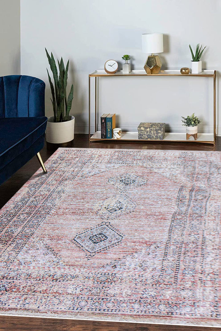 Premium Quality Turkish Antia Rug - 7.9 x 10.5 FT - Resilient Construction for Long-Lasting Use