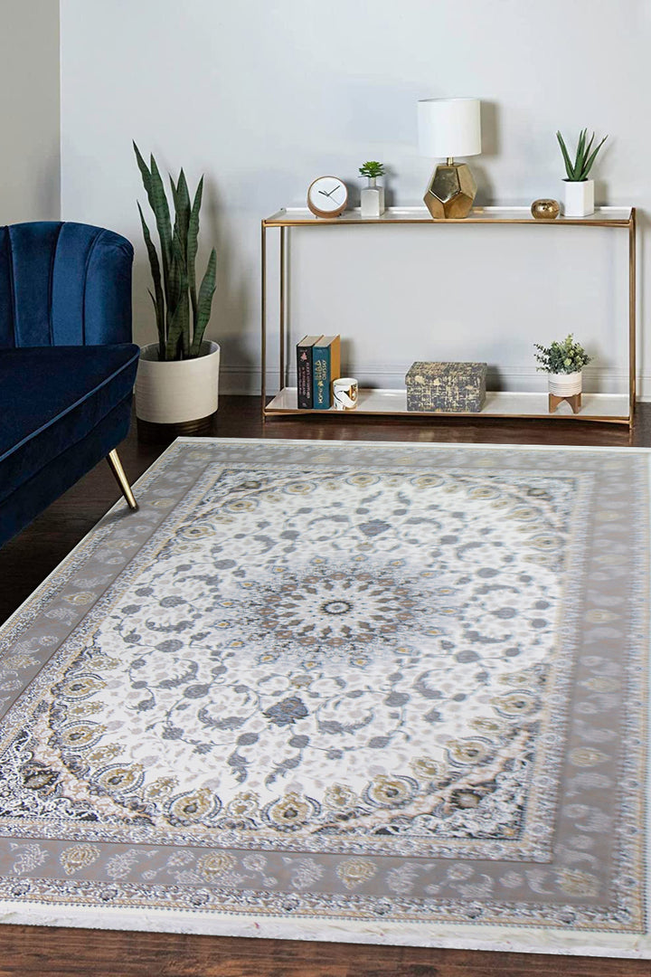 Premium Royalty  Persian Rug - 6.6 x 9.8 ft - Elegant Luxury Carpet