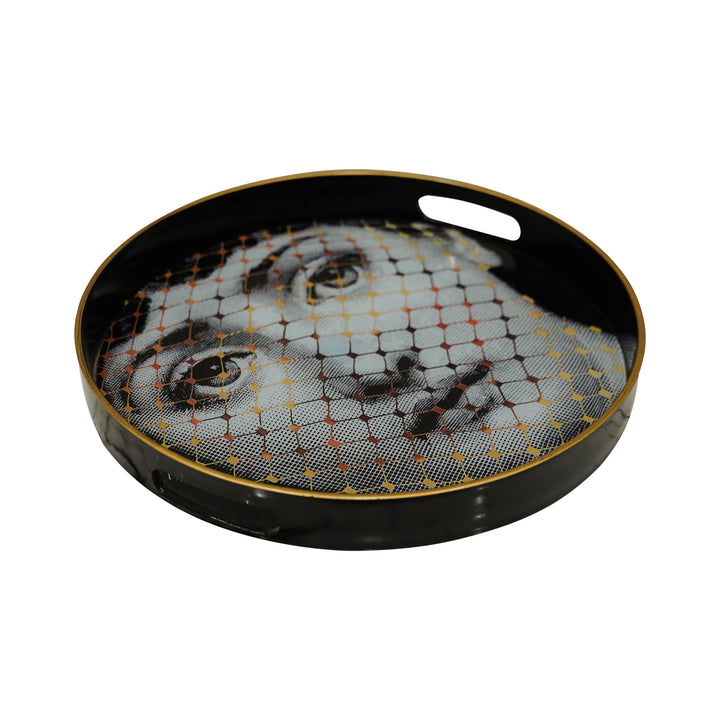 Modern Round Serving Tray