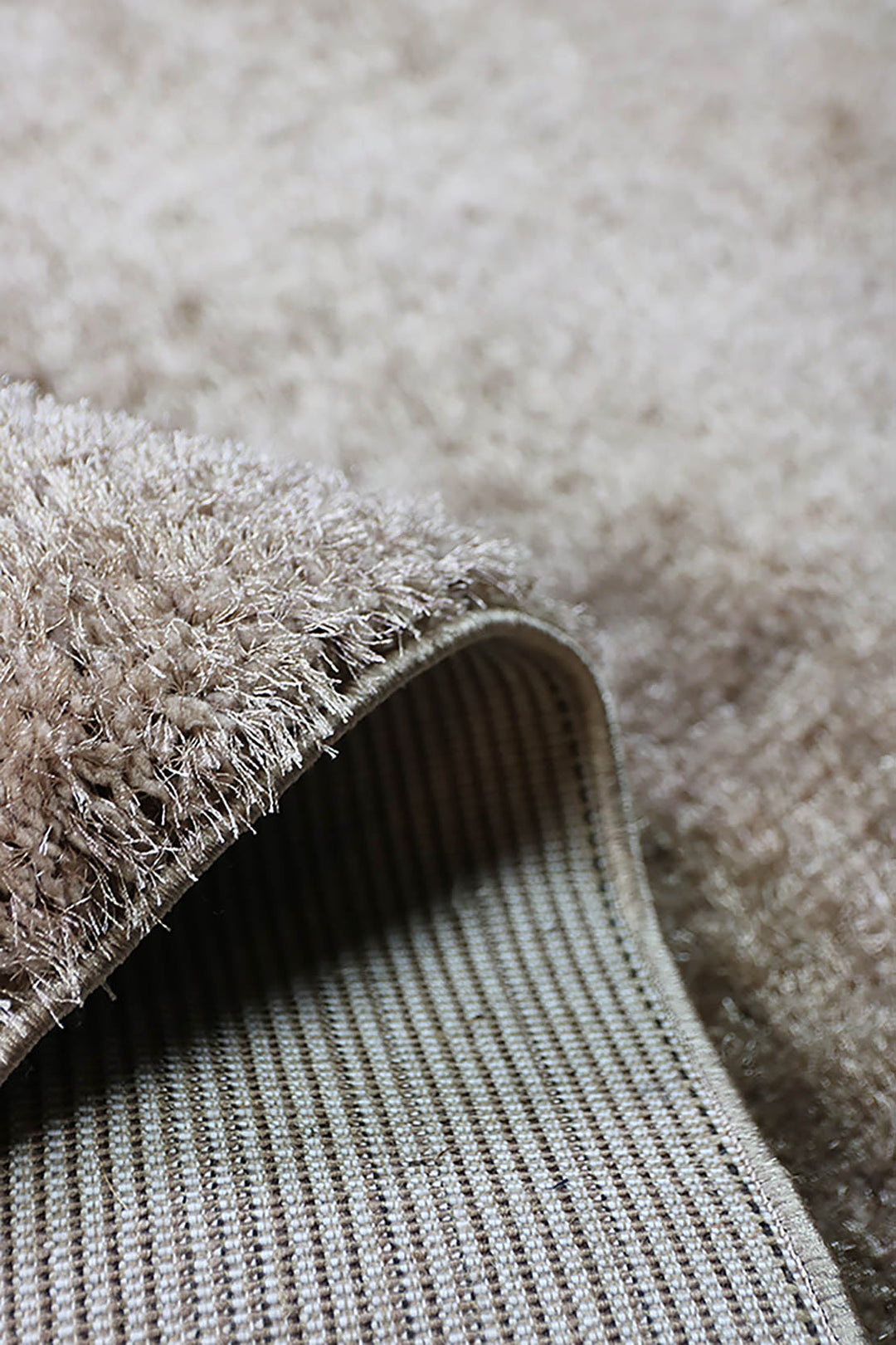 Turkish Shaggy California Rug - 4.9 x 7.4 FT - Cream - Fluffy and Durable Floor Rug