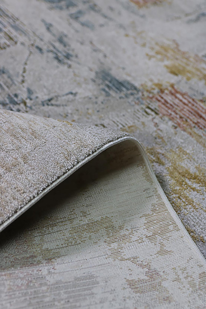Turkish Modern Festival Plus Rug - 5.2 x 7.5 Ft - Cream - Superior Comfort, Modern Style Accent Rugs