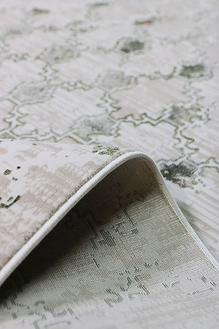 Turkish Modern Festival 1 Rug - 5.2 x 7.5 Ft - Cream - Superior Comfort, Modern Style Accent Rugs