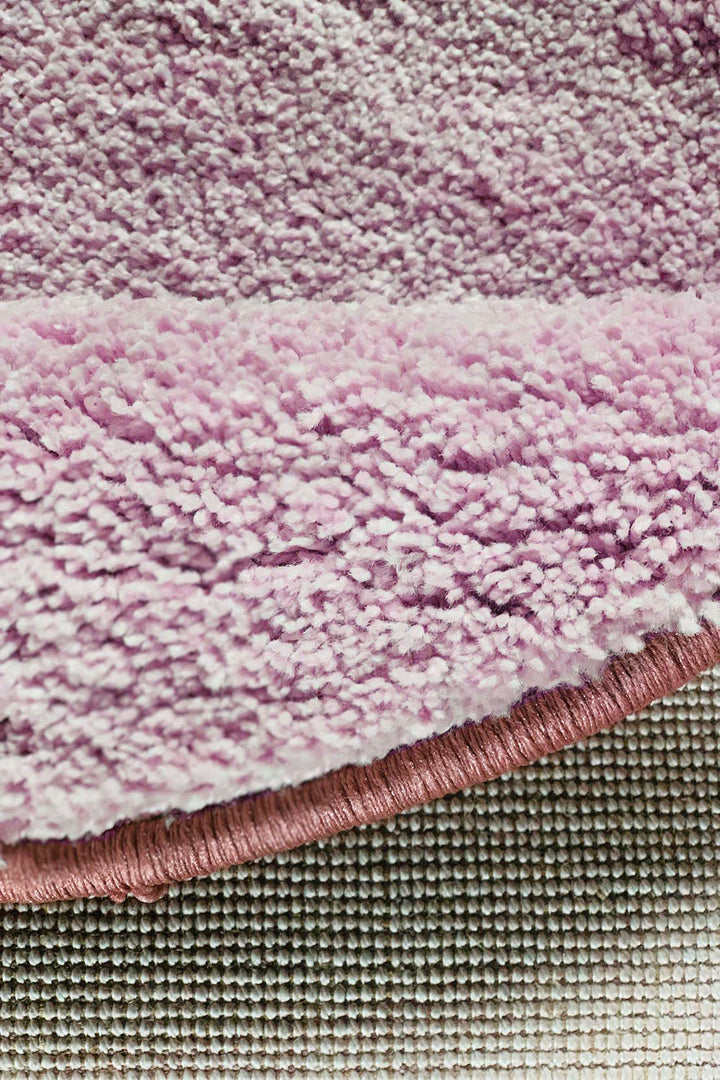 Turkish Modern  Festival WD Rug - Pink - 3.2 x 3.2 FT - Superior Comfort, Modern Style Accent Rug
