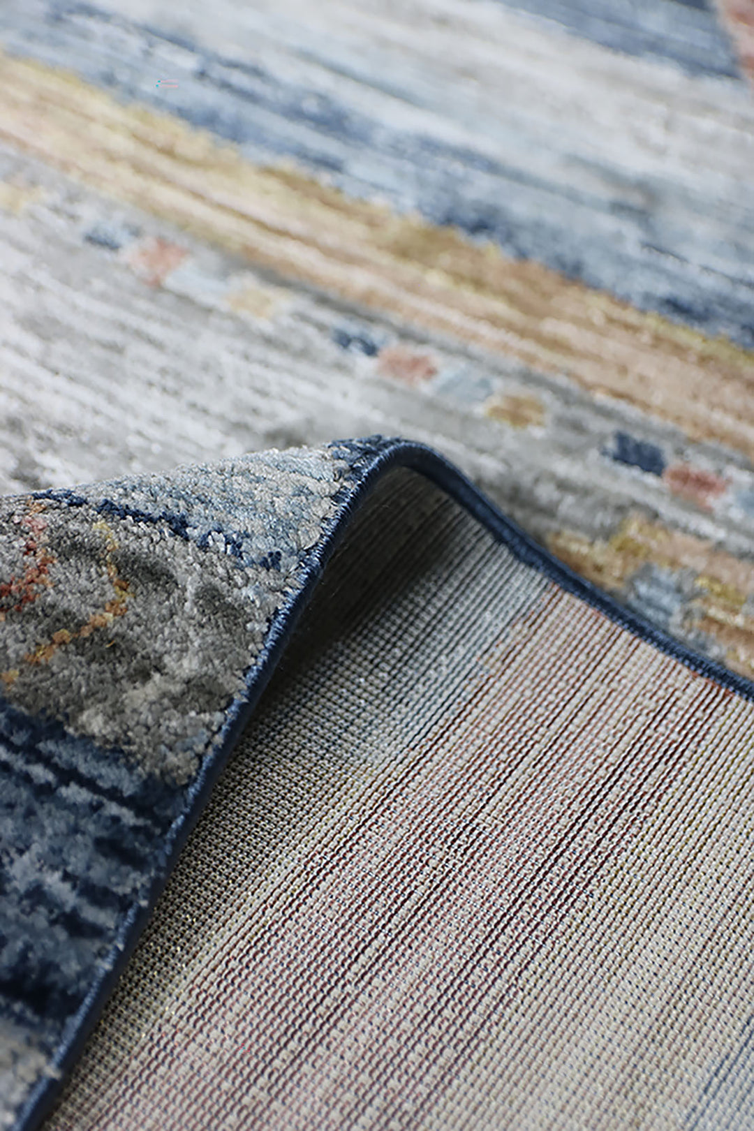 Turkish Modern Festival WD Rug - 5.2 x 8.2 FT - Blue - Luxurious Woven Masterpiece 50% Off!