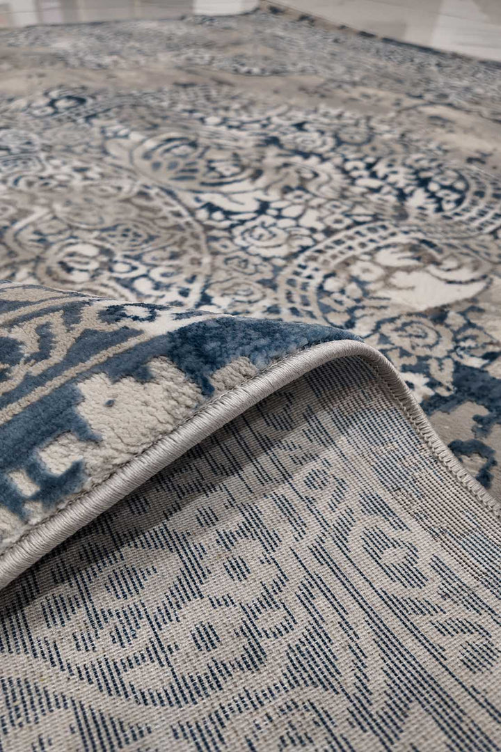 Turkish Modern - Festival-Wd Rug  - 5.2 X 7.5 Ft  - Gray -  Superior Comfort, Modern Style Accent Rug
