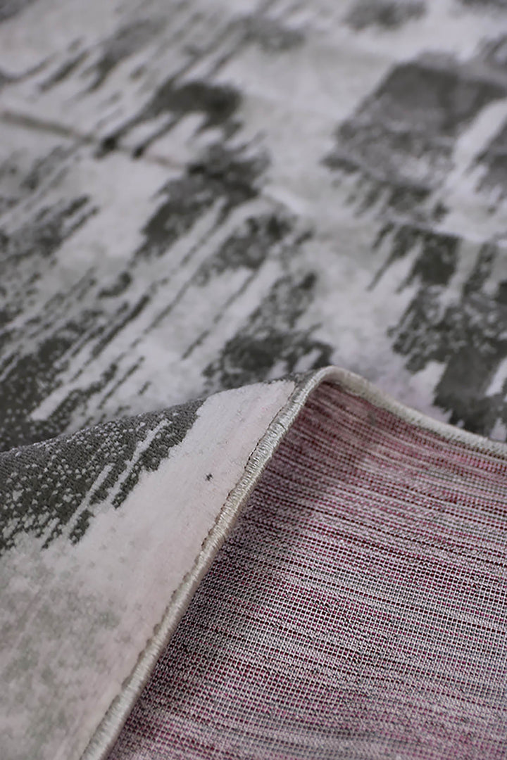 Turkish Modern Festival WD Rug - 5.2 x 7.5 FT - Gray - Luxurious Woven Masterpiece 50% Off!