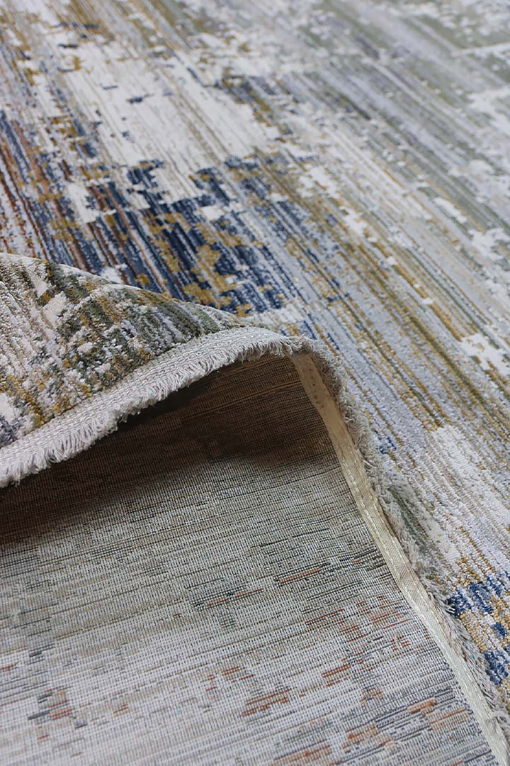Turkish Modern Festival WD Oval Rug  - 9.1 x 12.4 FT - Cream -  Luxurious Woven Masterpiece 50% Off!