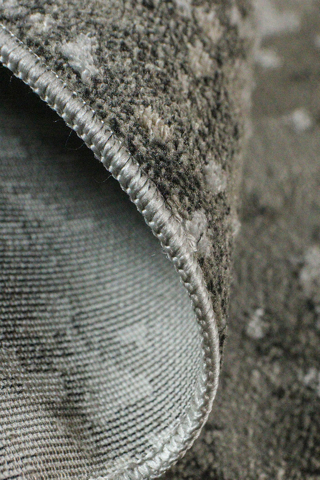 Turkish Modern Festival-1 Rug - 6.5 x 12.7 FT - Gray - Sleek and Minimalist for Chic Interiors