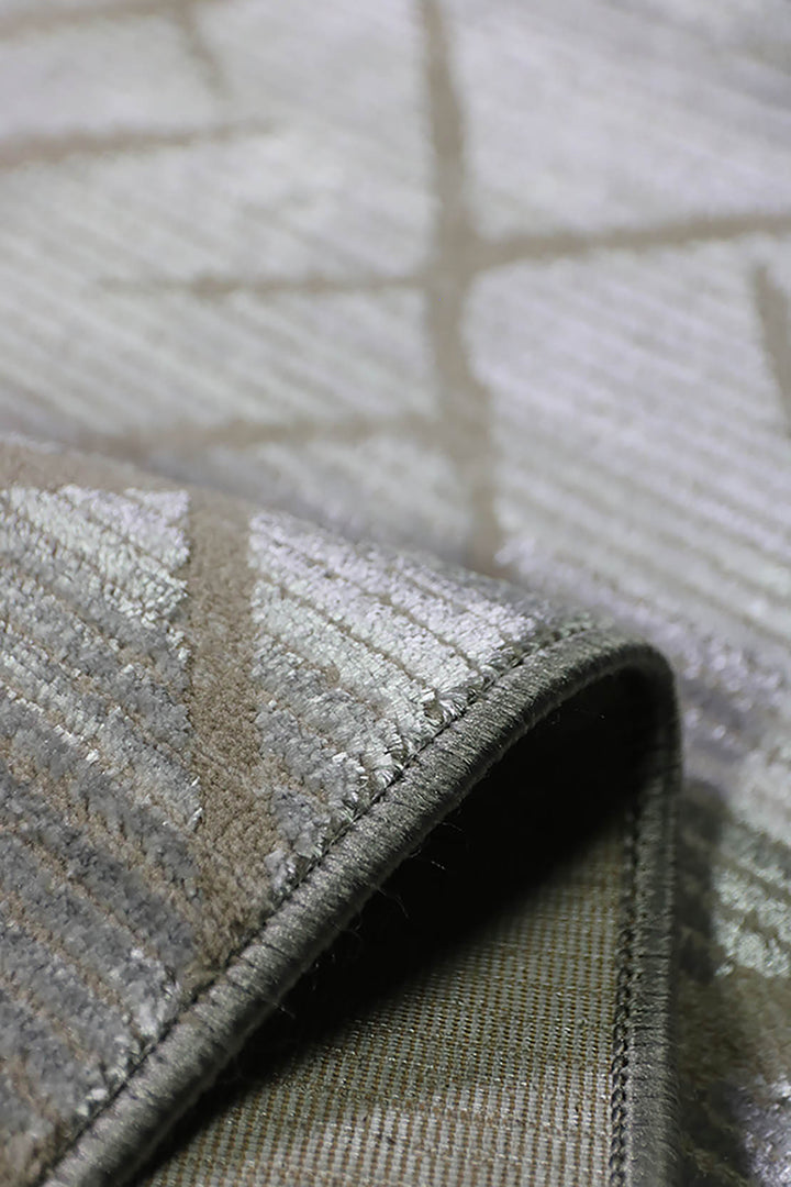 Turkish Modern Festival - 3.3 x 4.9 FT - Gray - Superior Comfort, Modern Style Accent Rugs