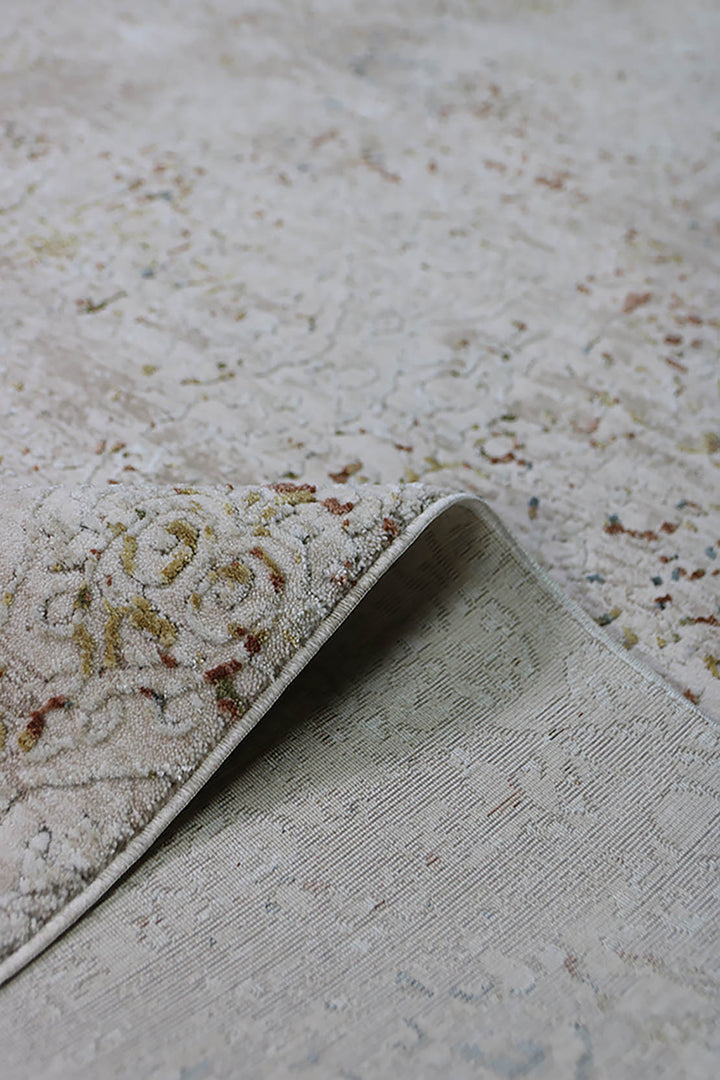 Turkish Modern Festival Plus Rug - 5.2 x 7.5 Ft - Cream - Superior Comfort, Modern Style Accent Rugs