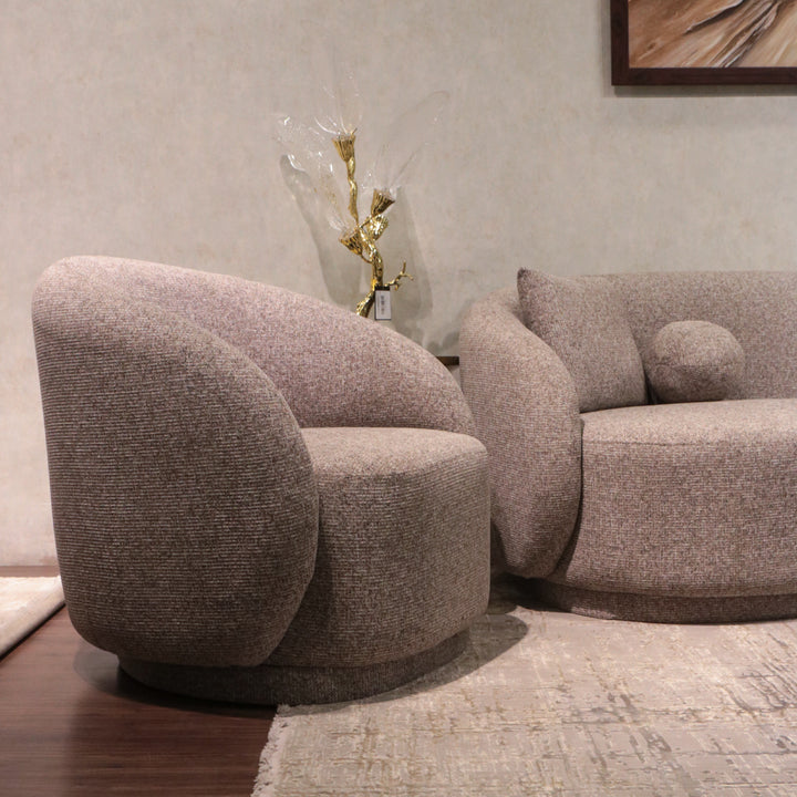 Modern Cloud Couch with Soft Boucle Upholstered, 7 Seaters Comfy Couch for Living Room Home Office