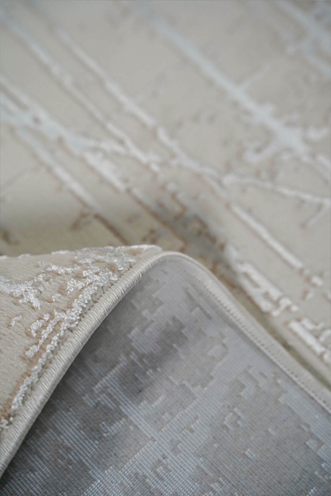 Turkish Modern Amber Rug - Cream