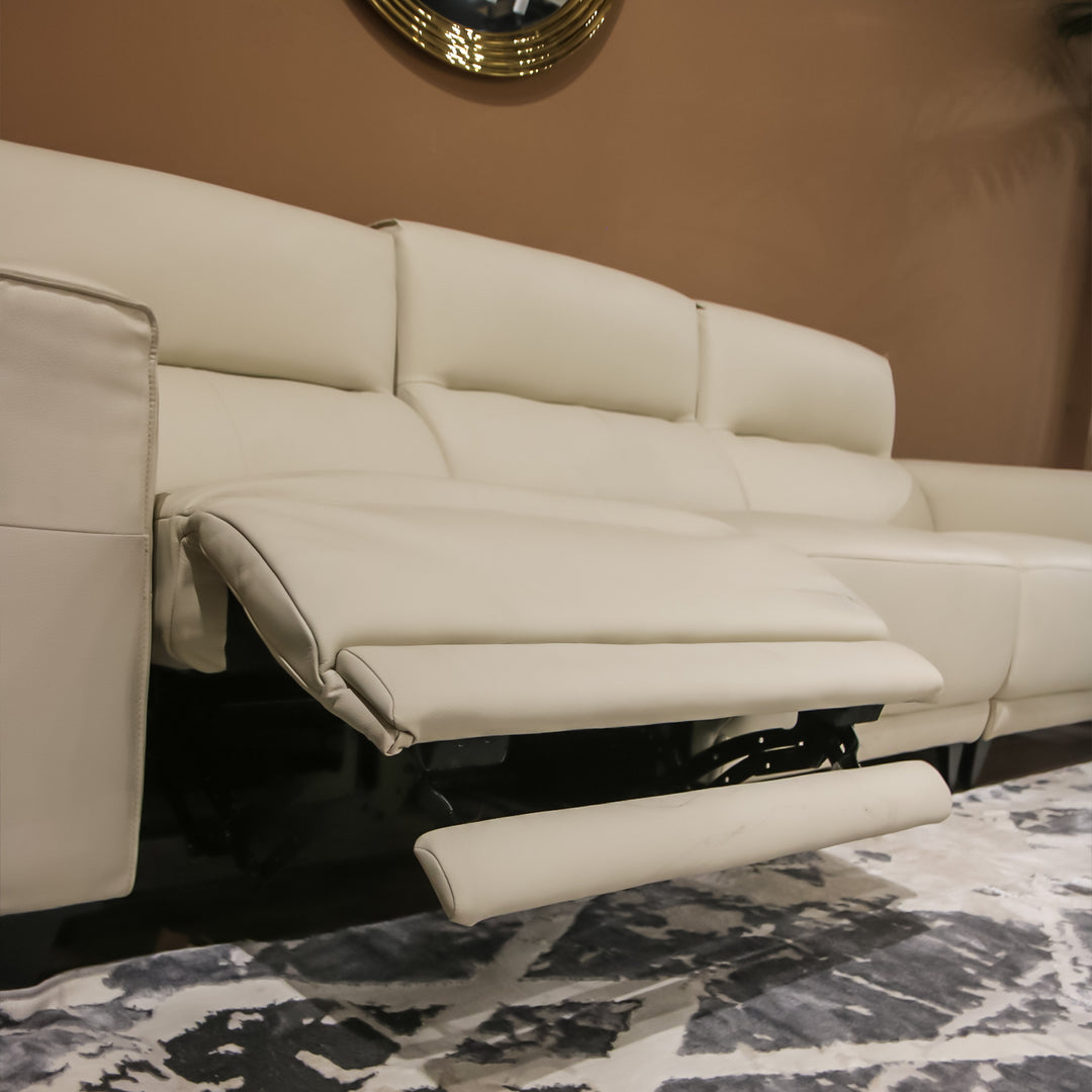 Imported Leather Recliner Sofa , Model 6073