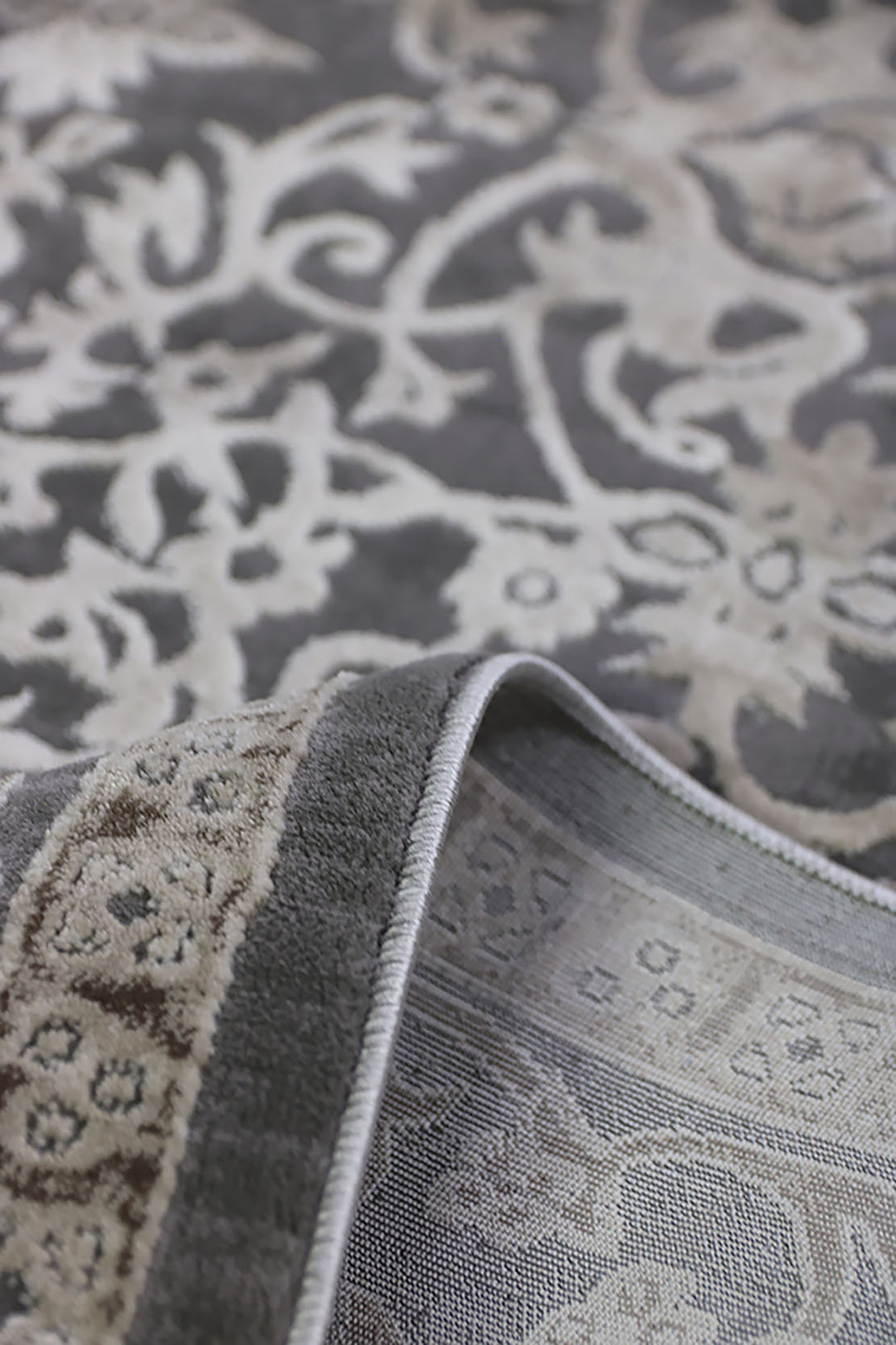 <p>Turkish Modern <strong>Festival Xl Promo Rug</strong>  - Gray - 7.8 x 11.1 FT</p>