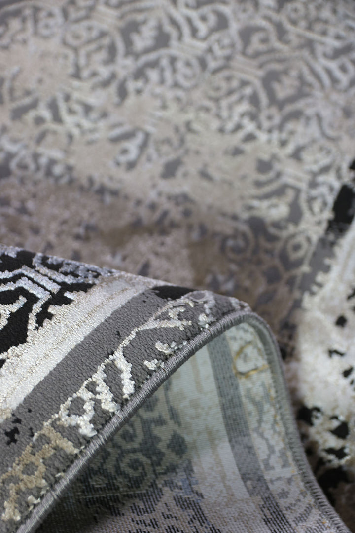 Turkish Modern Alpine Rug - 2.6 x 7.5 FT - Superior Comfort, Modern Style Accent Rugs