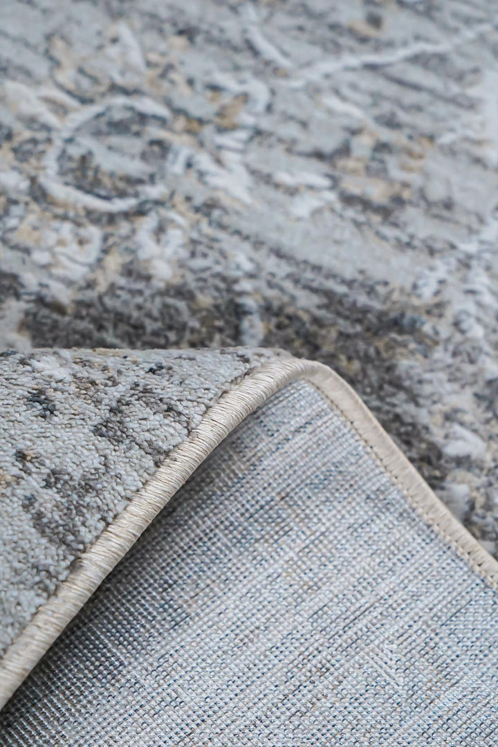 Turkish Modern <strong>Woolly</strong> - 1 Rug - Gray