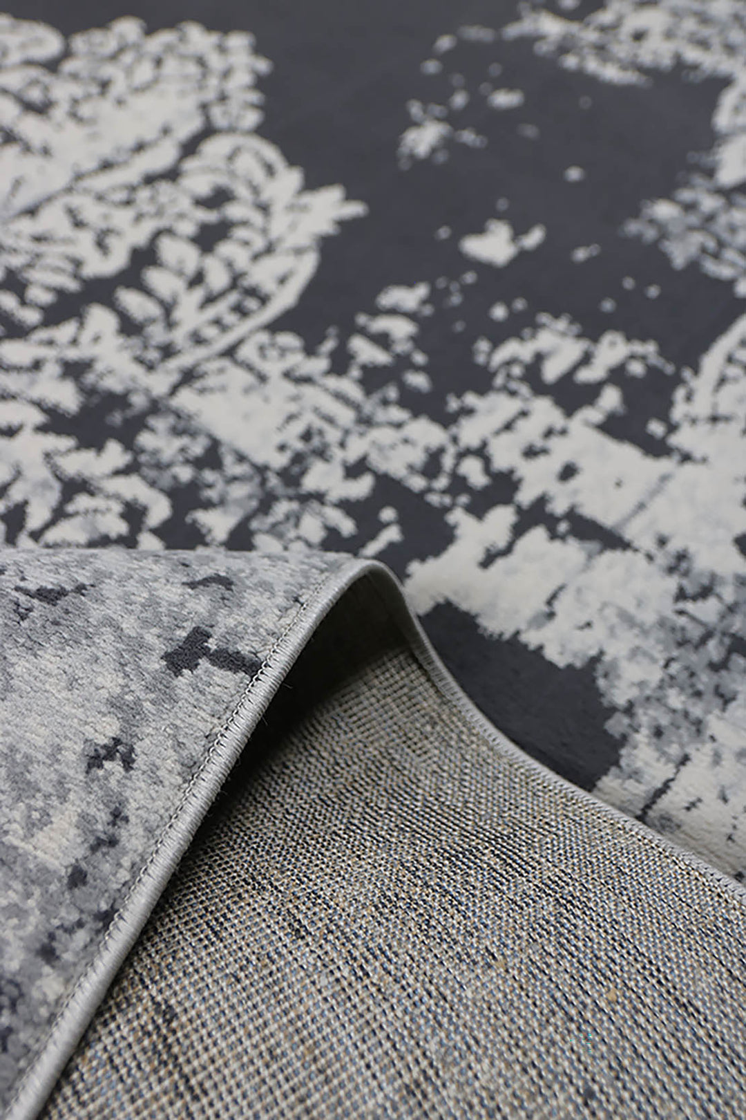Turkish Modern Festival WD Rug - 5.2 x 7.5 FT - Gray - Luxurious Woven Masterpiece 50% Off!