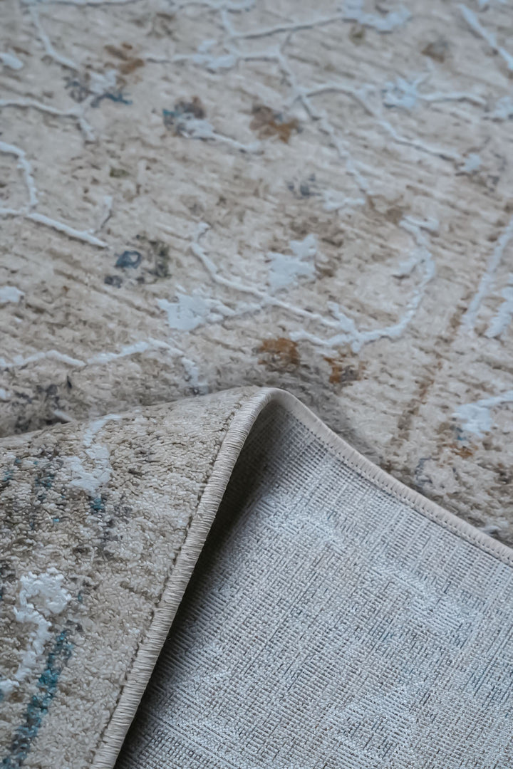 Turkish Modern <strong>Woolly</strong> - 1 Rug - Beige