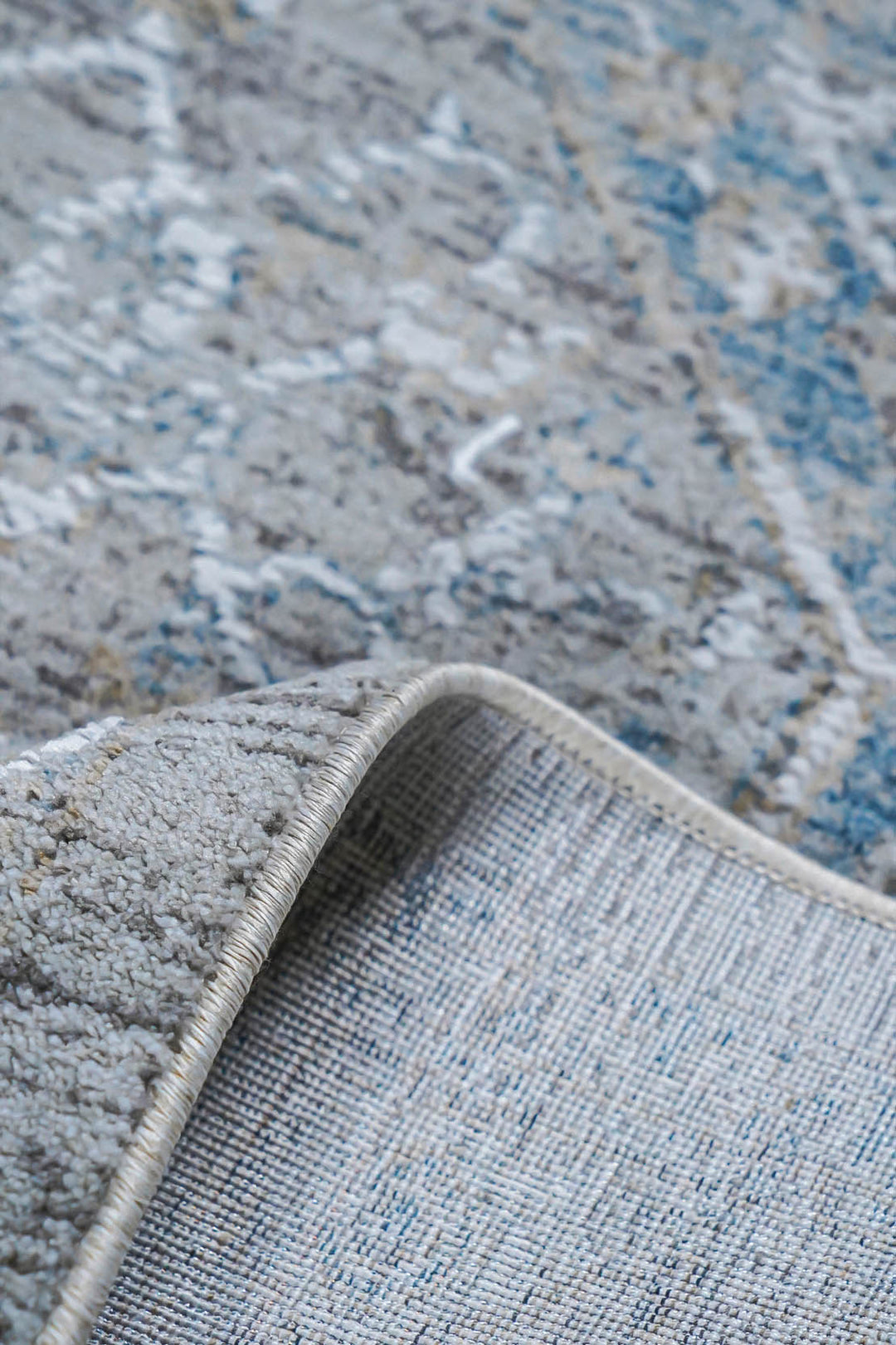 Turkish Modern <strong>Woolly</strong> - 1 Rug - Gray
