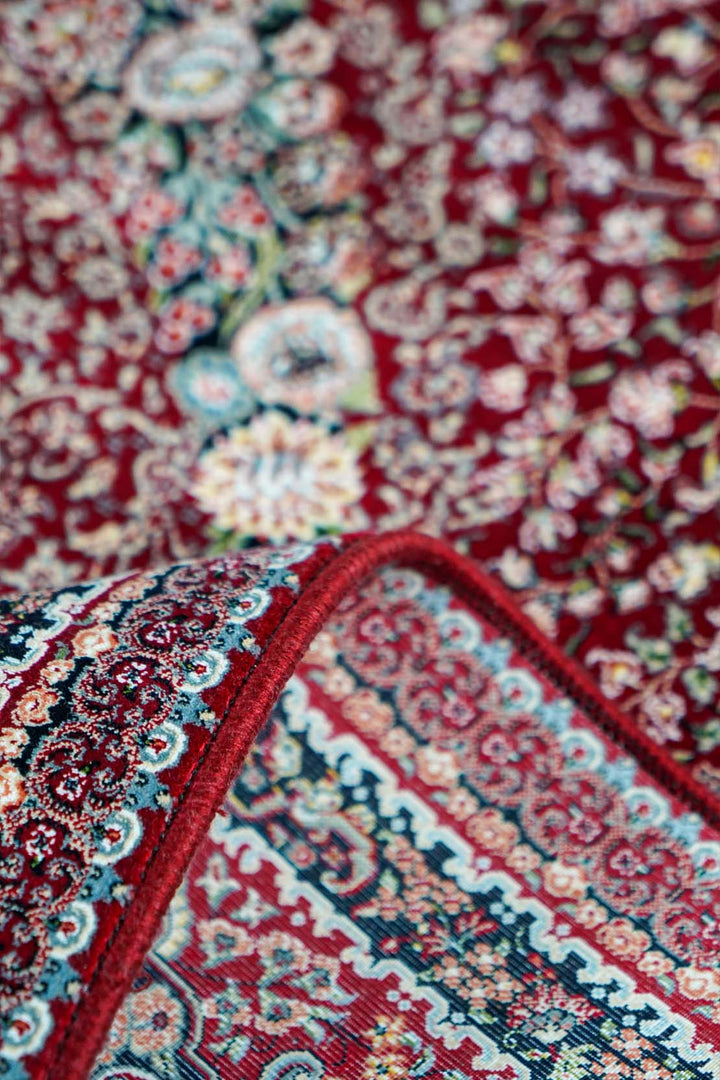 Premium Authentic Persian Rug 1200 Reeds - Red