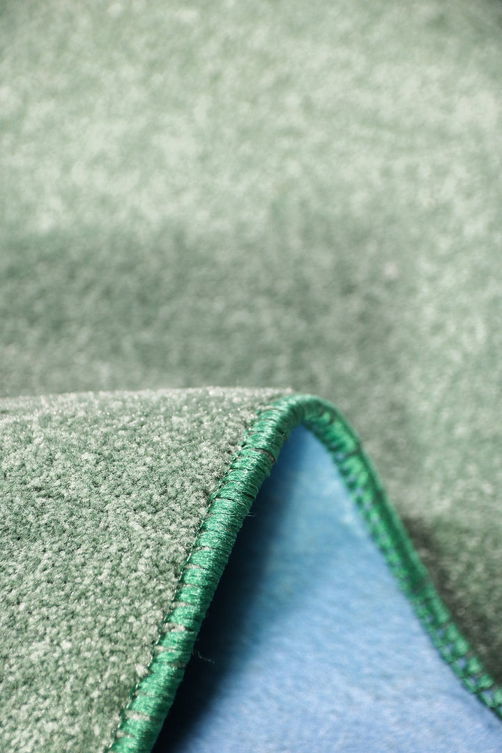 Masqat Rug  3220 EZ L.GREEN - 3 x 8  FT - Soft, Durable, and Easy to Clean
