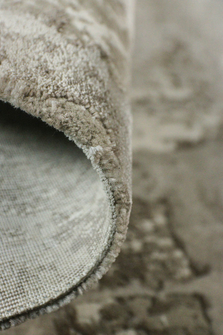 Turkish Modern Festival 1 - 2.6 x 4.9 FT - Beige - Sleek and Minimalist for Chic Interiors