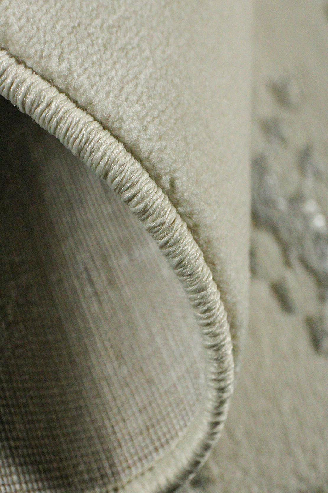 Turkish Anatolia Rug - 6.5 x 9.5 FT - Cream - Sleek and Minimalist for Chic Interiors