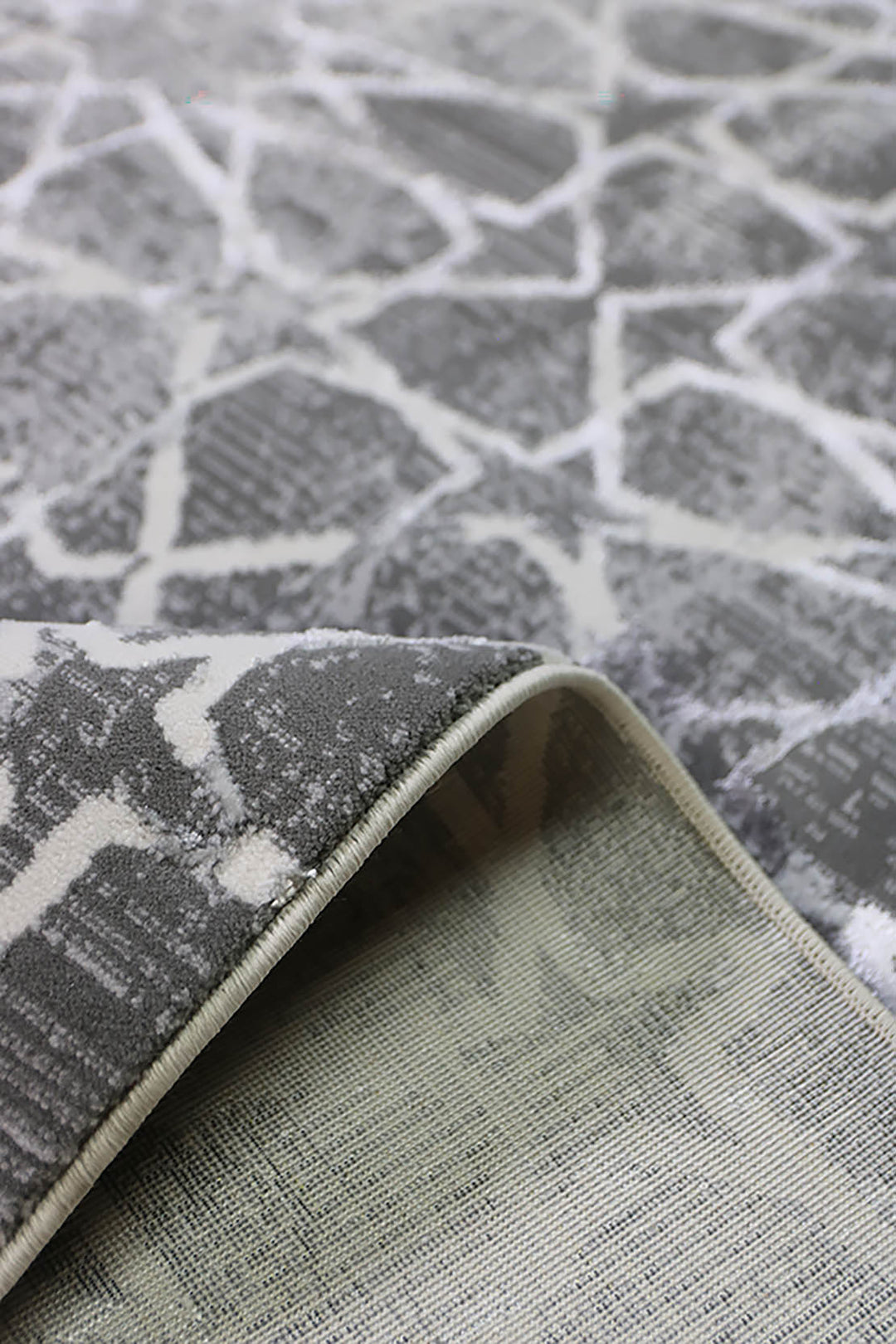 Turkish Modern Festival 1 Rug - 5.2 x 7.5 Ft - Gray - Superior Comfort, Modern Style Accent Rugs