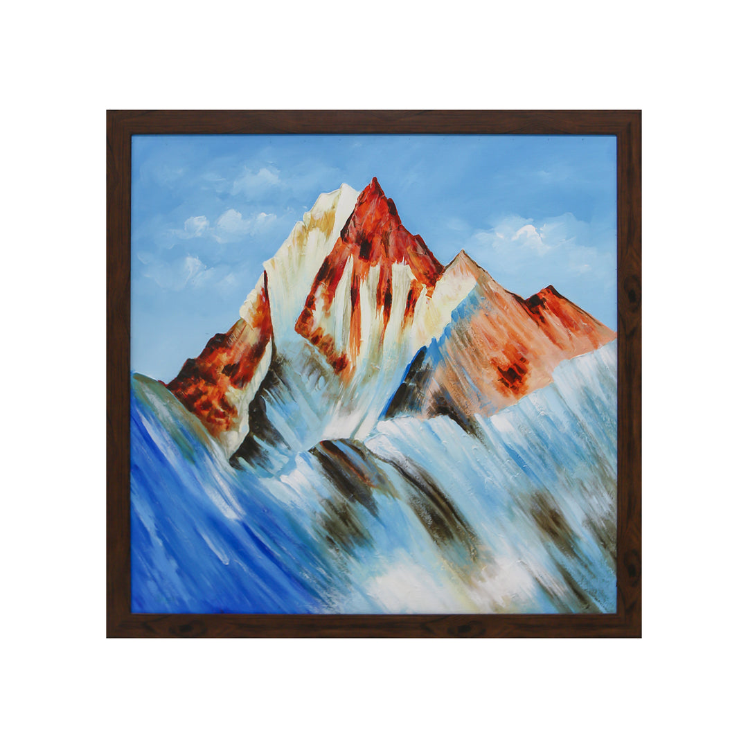 Hand Painted Textured, Acrylic Painting