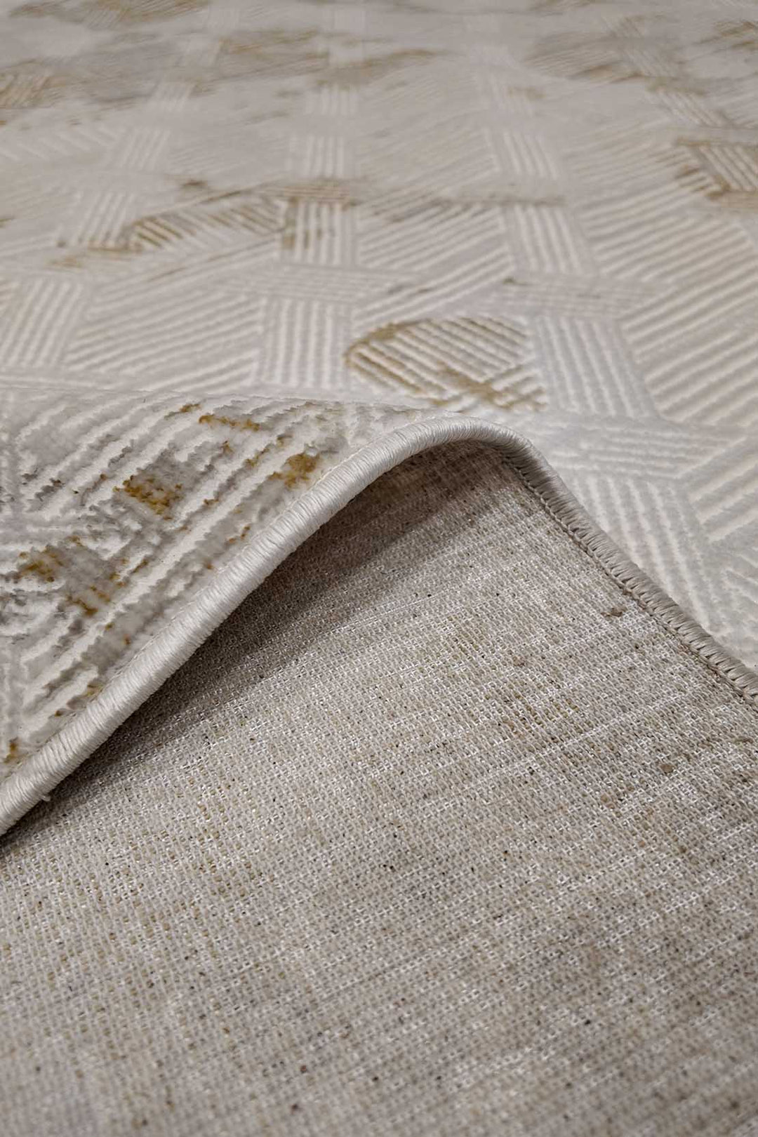 Turkish Modern - Festival-Wd Rug  - 5.2 X 7.5 Ft  - Cream -  Superior Comfort, Modern Style Accent Rug