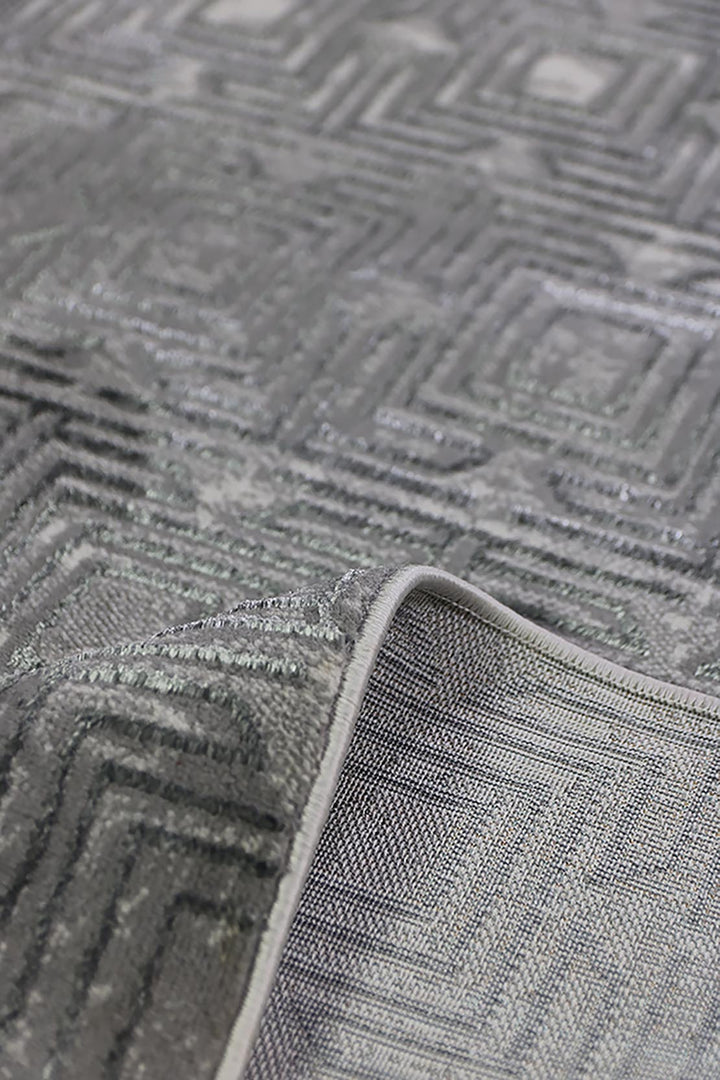 <p>Turkish Modern <strong>Festival Xl Promo Rug</strong>  - Gray - 7.8 x 10.4 FT</p>
