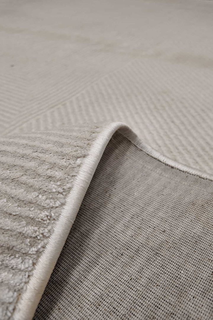 Turkish Modern - Festival-Wd Rug  - 5.2 X 7.5 Ft  - Cream -  Superior Comfort, Modern Style Accent Rug