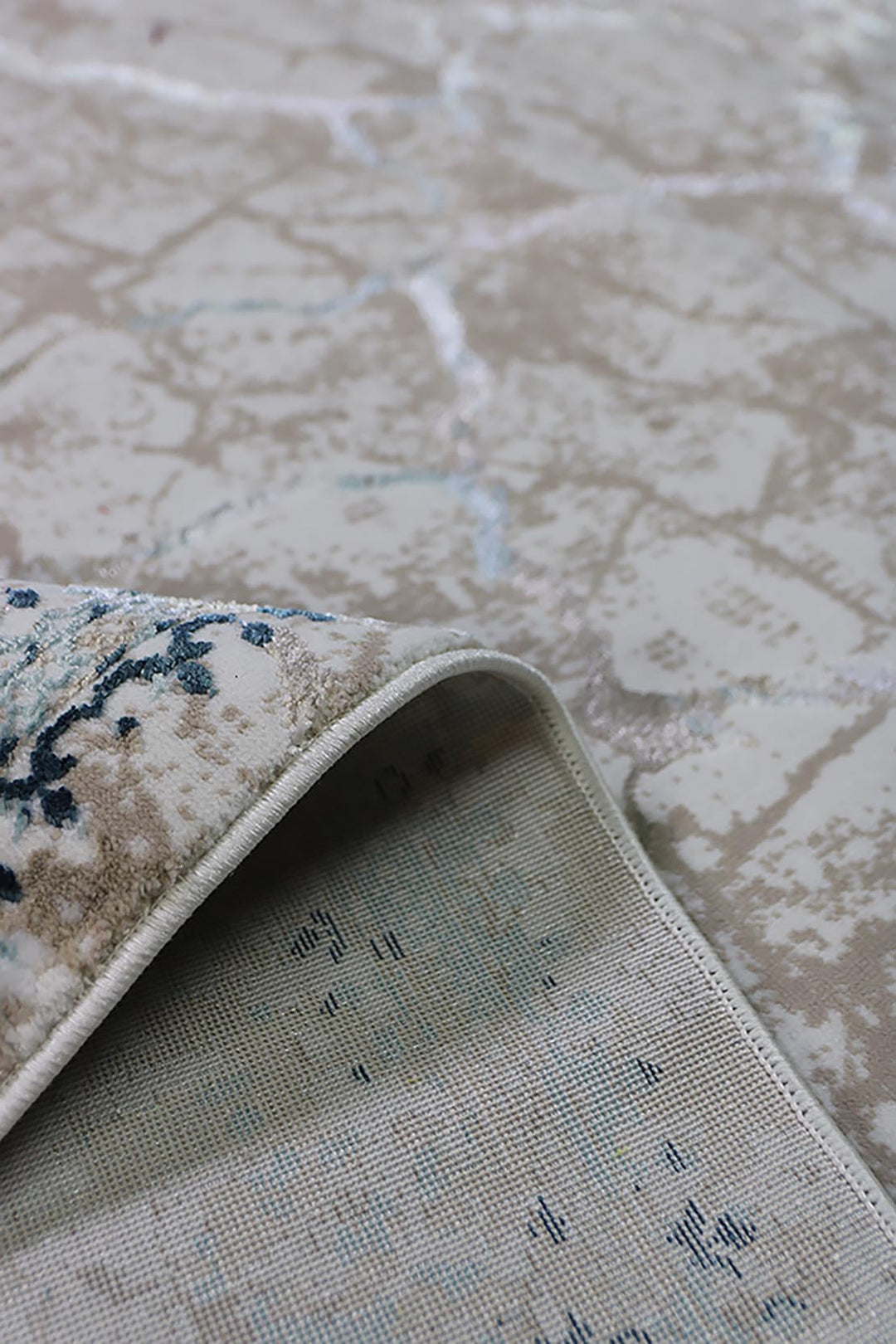 Turkish Modern Festival 1 Rug - 5.2 x 7.5 Ft - Cream - Superior Comfort, Modern Style Accent Rugs