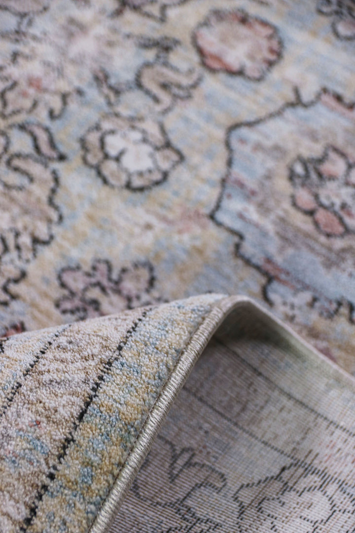 Premium Quality Turkish Antia Rug - 6.6 x 9.4 FT - Resilient Construction for Long-Lasting Use