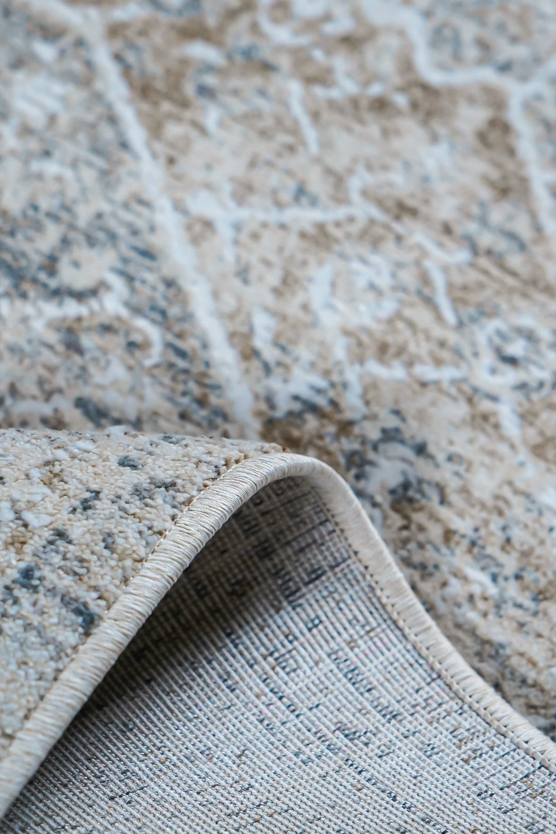 Turkish Modern <strong>Woolly</strong> - 1 Rug - Beige
