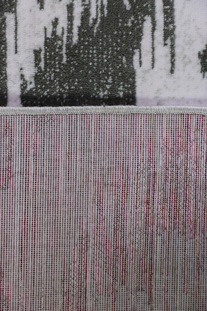 Turkish Modern Festival WD Rug - 5.2 x 7.5 FT - Gray - Luxurious Woven Masterpiece 50% Off!
