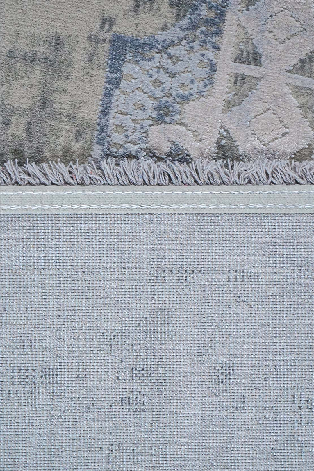Turkish Modern <strong>Sunrise</strong> Rug - Cream Gray