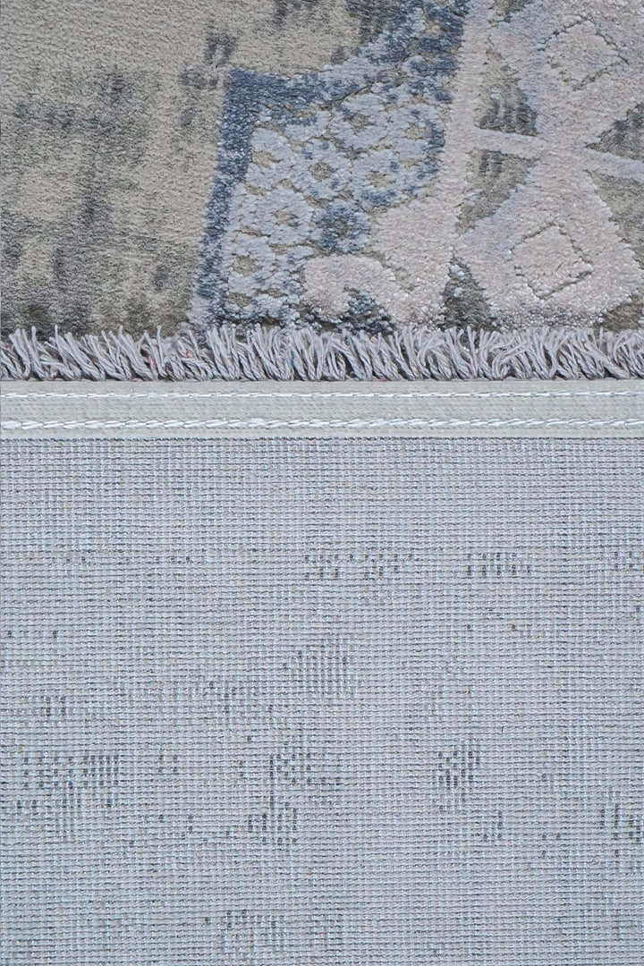 Turkish Modern <strong>Sunrise</strong> Rug - Cream Gray