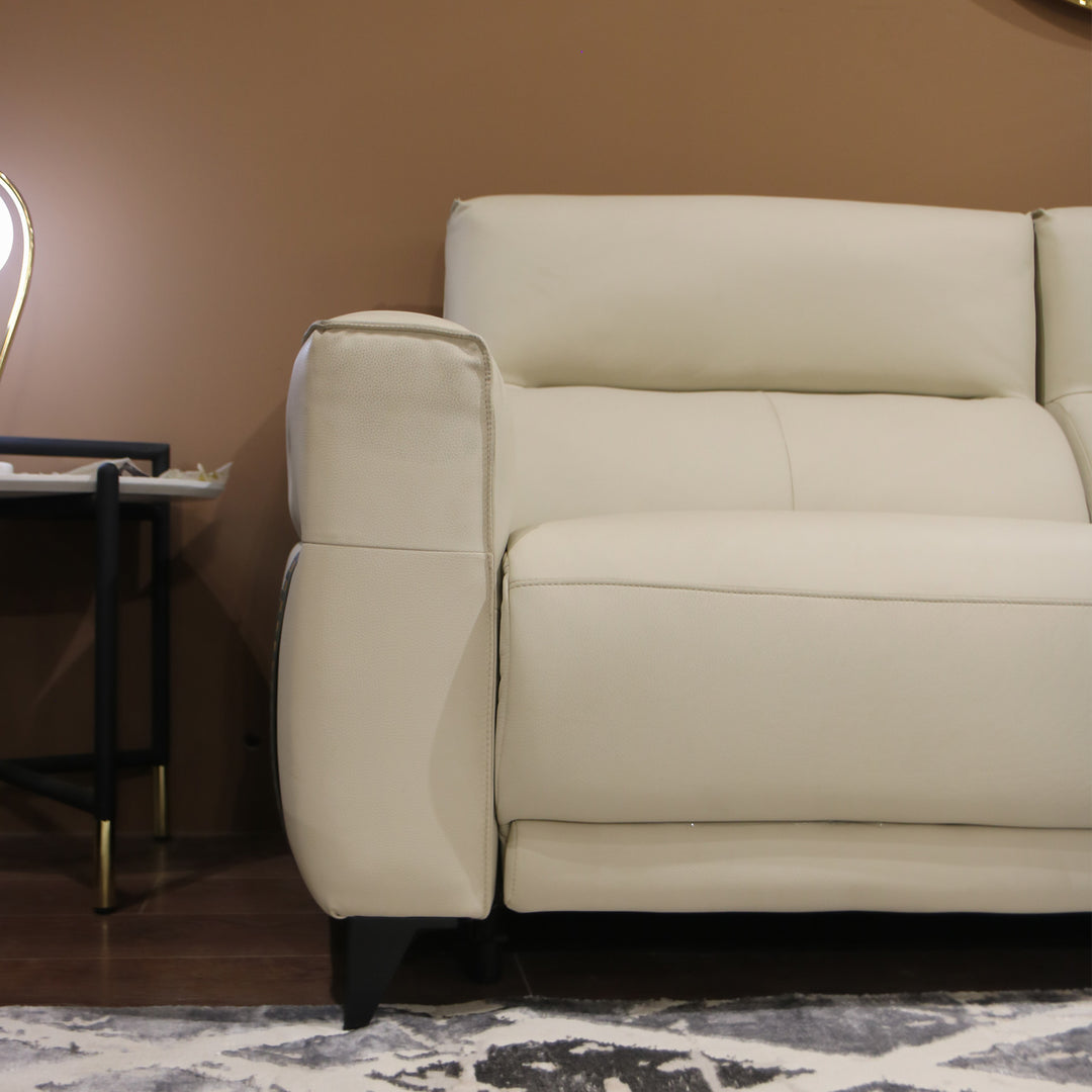 Imported Leather Recliner Sofa , Model 6073