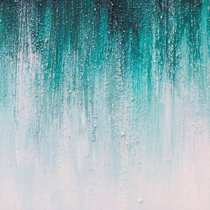 Hand Painted Textured, Acrylic Painting