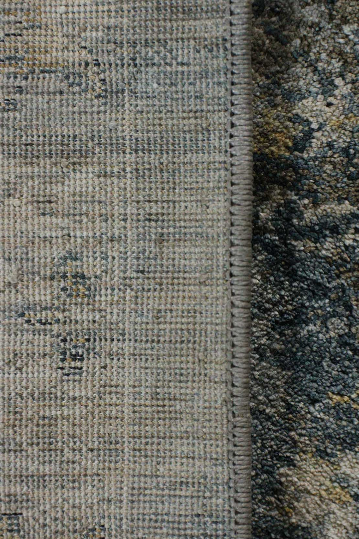 Turkish Modern Festival Plus - 7.8 x 9.8 FT - Blue - Sleek and Minimalist for Chic Interiors
